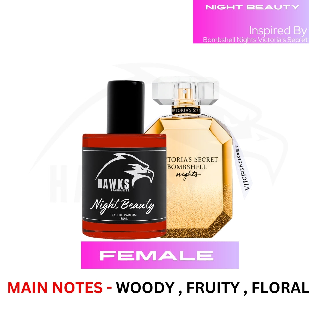 Night Beauty — Inspired by Elegance & Nocturnal Grace