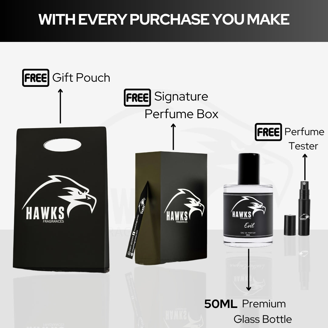 Evil – Unisex Perfume Inspired by TK10  Unleash the Dark Side of Elegance